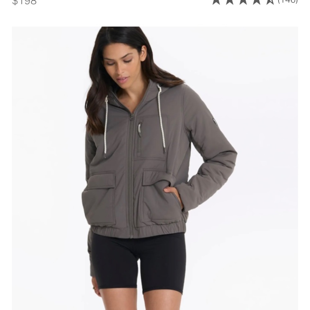 ❤️ Vuori Tahoe insulated jacket worn 1x like new !